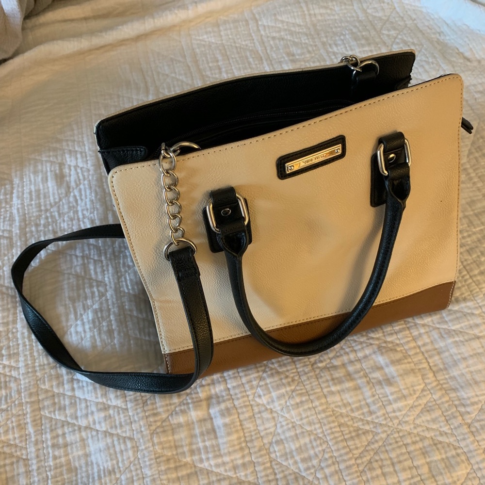 Nine West neutral multi-color purse